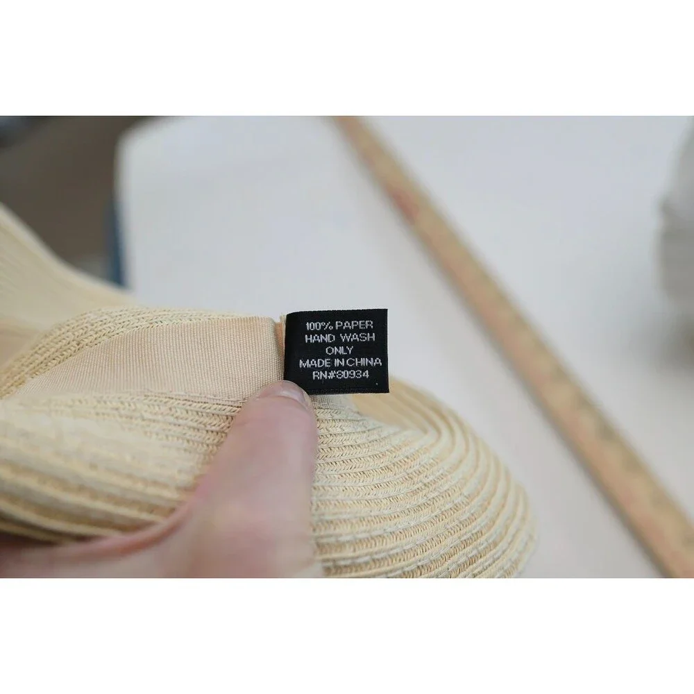 August Beach Hat Panama Paper